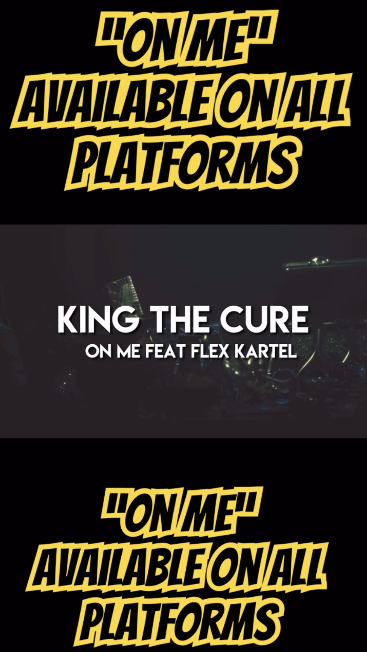 King The Cure - On Me Ft Flex Kartel Lyric Video