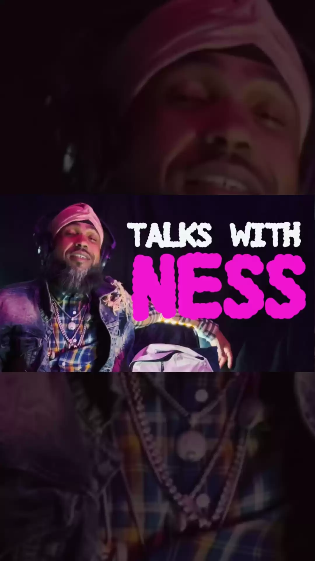 TALKS WITH NESS EPISODE 1  - TALKS GROWING UP CHICAGO , BEING A VEGETARIAN & TODAYS MUSIC (Part 1)